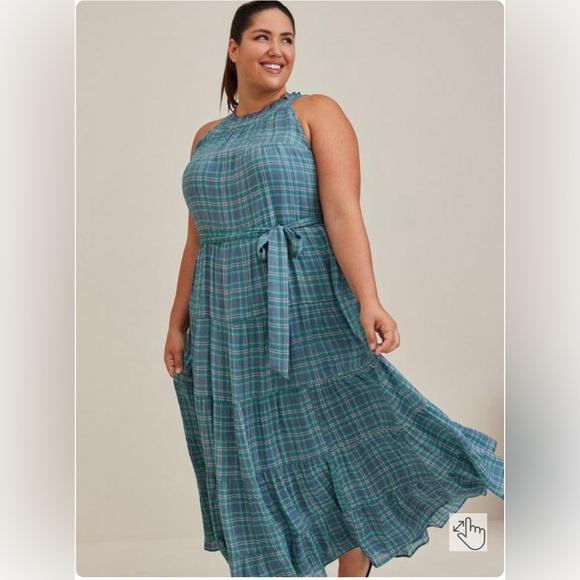 Torrid Maxi Lindsay Hi-Low Tiered Dress - Picture 5 of 5